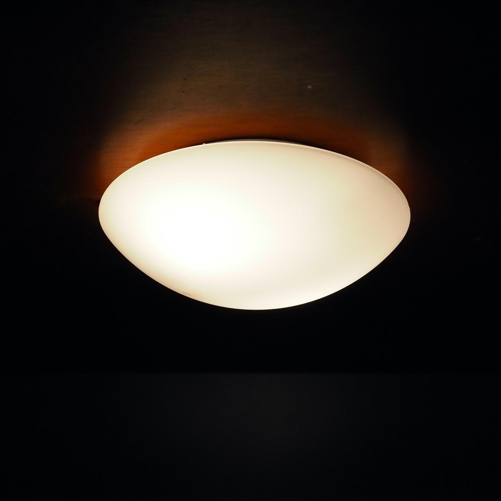 [999LIG1388] Ceiling/Wall light in opaline glass by Esedra (∅ 32 cm)