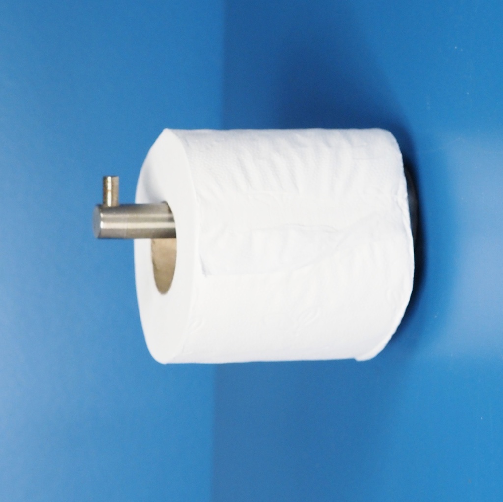 [999SAN1052] Spare toilet roll holder in stainless steel by Tiger