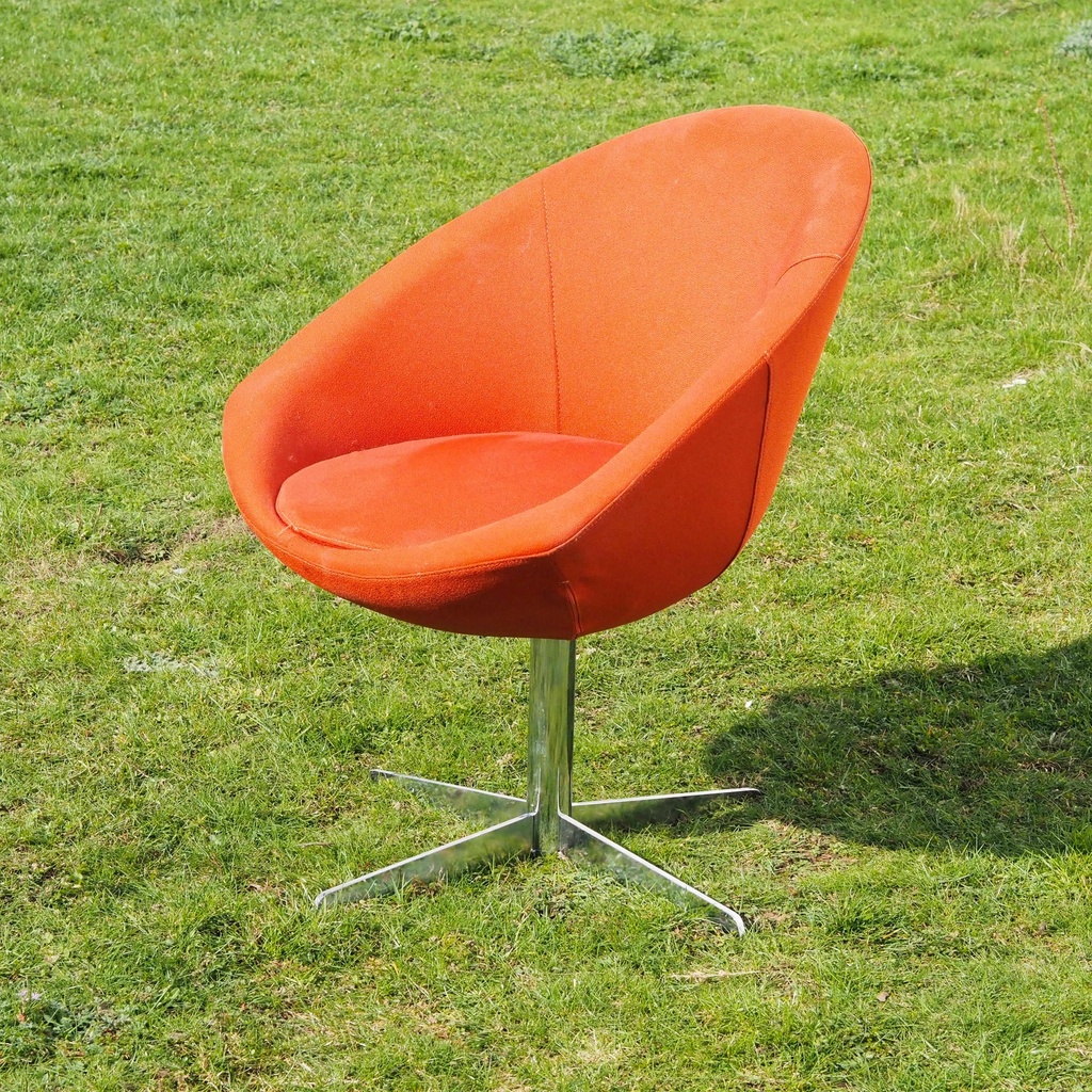 [901FUR1085] Swivel armchair 'Luca' by Benjo