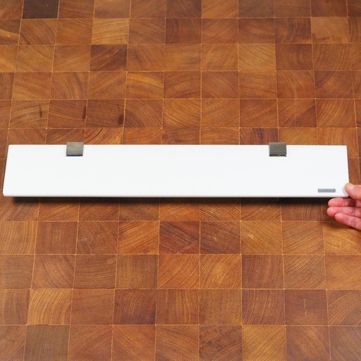 [239SAN005] Bathroom wall shelf in opaline glass by Studio Caprotti