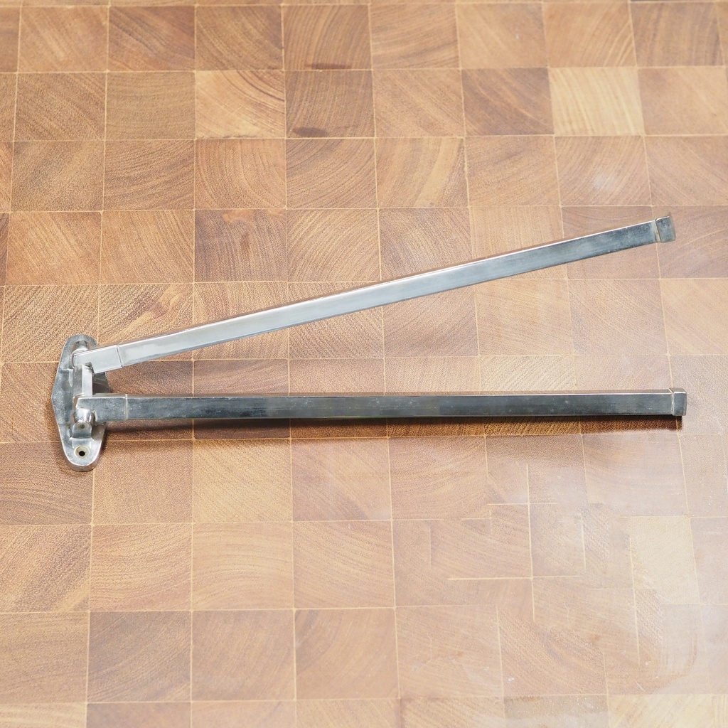 [239SAN021] Swivel towel rail in stainless steel