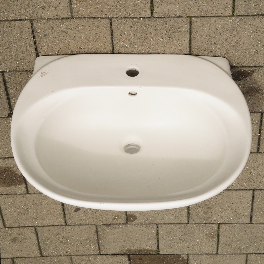 [239SAN031] Bathroom sink in bisque porcelain by ideal Standard