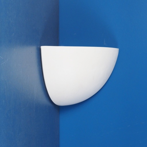 [999LIG1404] Corner wall sconce in plaster by Atelier Sedap