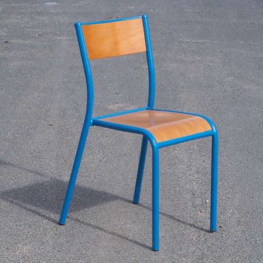 [337FUR001] Stackable chair '510' by Mullca