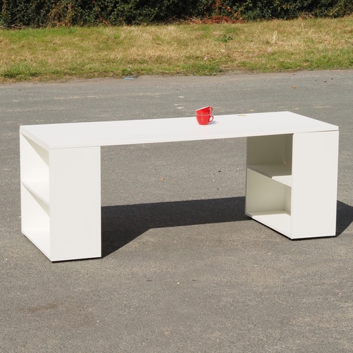 [999FUR1528] Large desk with storage units (200 x 80 cm)