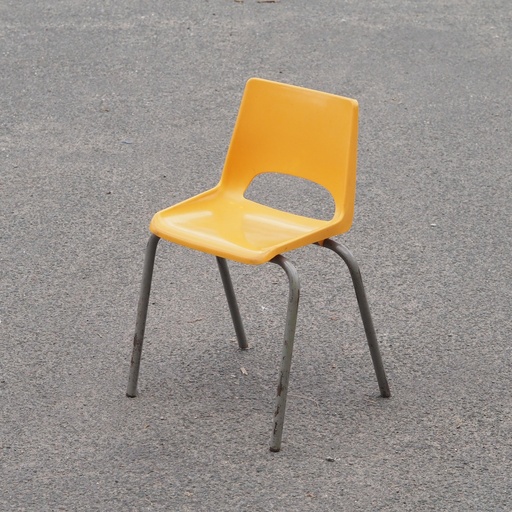 [337FUR0010] Stackable children's chair 'Brunswick' by Roger Bontemps - Orange