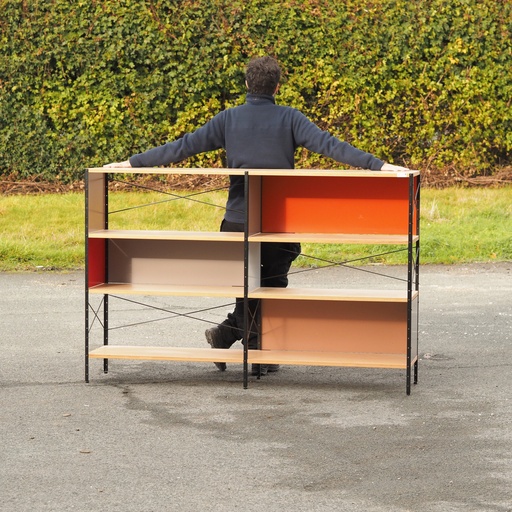 [972FUR016] Cabinet 'Eames Storage Unit - 3HU' by Charles and Ray Eames for Vitra