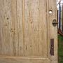 Solid wooden door (H. 205,1 cm x W. 89,2 cm) - Right