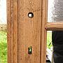 Solid wooden door (H. 202,5 cm x W. 90,5 cm) - Right