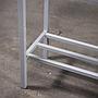 Workshop shelf in steel by Provost (5 modules) - Light grey