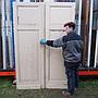 Double door in painted wood (H. 217,5 x W. 141 cm) - Right