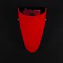 Wall light 'Naro' in glass tinted with a laminated opaline - Red - (87272O)