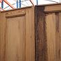 Double door in solid pine (H. 266,5 x W. 128 cm) - Right
