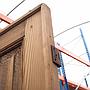 Double door in solid pine (H. 266,5 x W. 128 cm) - Right