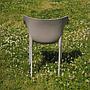 Armchair 'Dr. NO' by Philippe Starck for Kartell (ca. 1997) - Light grey