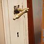 Door in painted wood (H. 222,5 x W. 81 cm) - Right