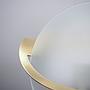 Wall light in frosted glass and brass by Holtkötter Leuchten - Matt