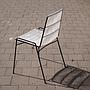 Exterior chair 'Abaco' by Paola Navone for Serax - Black/White