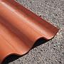 Corrugated bitumen roofing sheet 'Terracotta'