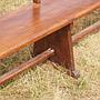 Bench in solid wood (L. 250 cm)