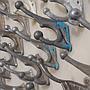 Coat hooks in cast aluminium (copy)