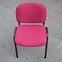 Stackable chair 'Joker' by OKA - Purple