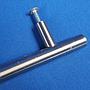Cabinet/drawer handle in stainless steel