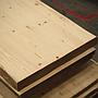 Glued laminated timber panel (8 cm thick)