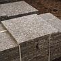 Batch of light grey granite tiles (60 x 60cm) (± 10,5 m2)