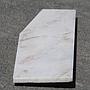 White marble piece (L. 110,5 cm)