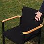 Stackable armchair 'Versa' by Wilkhahn