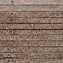 Pink rectangular granite slabs with flamed finish (L. 76,5 cm) - Sold per m2