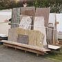 Natural stone slabs (various sizes) - Only available in our physical shop