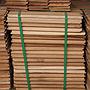 Batch of herringbone parquet in rustic oak wood (± 15 m2)