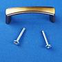 Cabinet knob in copper plated zamac by Metafranc (7,5 cm)