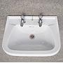 Bathroom sink in ceramic by Sphinx