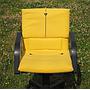 Swivel office chair 'Figura' by Mario Bellini for Vitra (ca. 1984) - Yellow