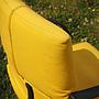 Swivel office chair 'Figura' by Mario Bellini for Vitra (ca. 1984) - Yellow