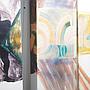 Set of aluchromie panels by Ralph Cleeremans (354 cm high) - Set 23