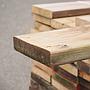 Wooden plank in solid pine (120 x 14 cm)