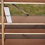 Shelf 'Almawood' by Almasy in solid pine (L. 243 x D. 40 cm)
