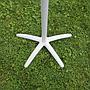Coat rack in powder coated steel by Drisag (ca. 1980) - Light Grey