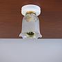 Wall/Ceiling light 'Morton' in textured glass