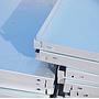 Extra shelf in galvanized steel (150 x 50 cm)
