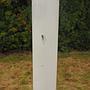 Coat & umbrella rack in grey powder coated steel