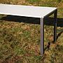 Office desk 'Project' by Drisag (200 x 80 cm) - Anthracite