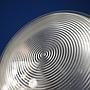 Wall light with textured glass diffuser by Legrand (IP44)