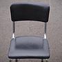 Chair by Tubax from Antwerp's Court of Appeal - Black
