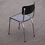 Chair by Tubax from Antwerp's Court of Appeal - Black