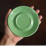 Espresso saucers by Jansen+Co - Green